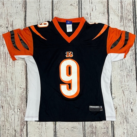 Womens Cincinnati Bengals Carson Palmer Reebok NFL Football Jersey - Picture 1 of 7